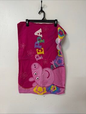 Peppa Pig Pink and Multi-Color Kids pillow case